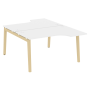 Рабочая станция на деревянных опорах Onix Wood OW.D.SA-2 1380x1995x750