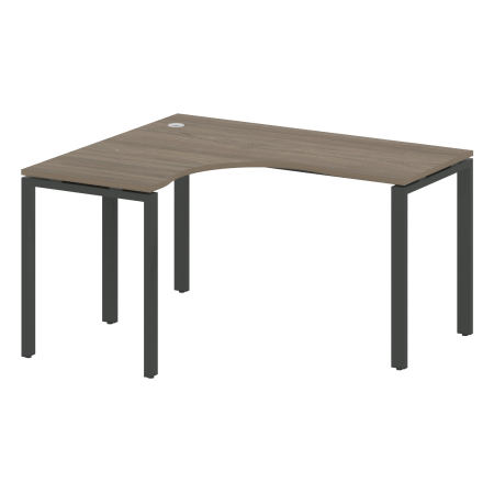 Стол криволинейный левый Metal System Style БП.СА-3 Л 1400x1200x750