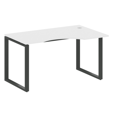 Стол криволинейный правый Metal System Style БО.СА-2 Пр 1400x900x750
