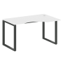 Стол криволинейный правый Metal System Style БО.СА-2 Пр 1400x900x750