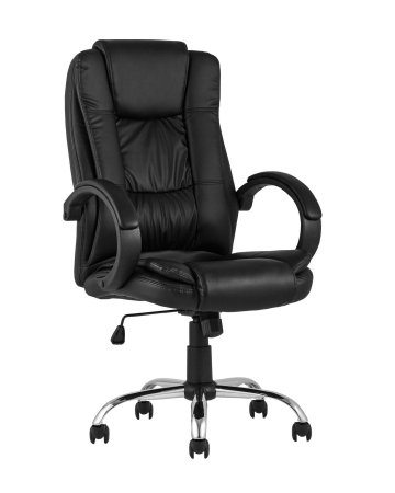 Кресло руководителя TopChairs Atlant черное (Компьютерное кресло Atlant черный)