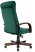 Кресло руководителя T-9928WALNUT Fabric зеленый Italia Green крестов. металл/дерево