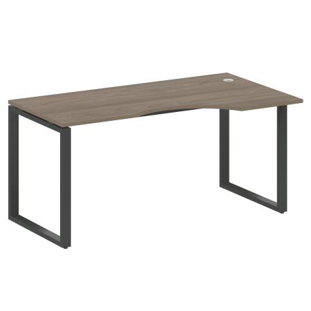 Стол криволинейный левый Metal System Style БО.СА-1 Пр 1600x900x750