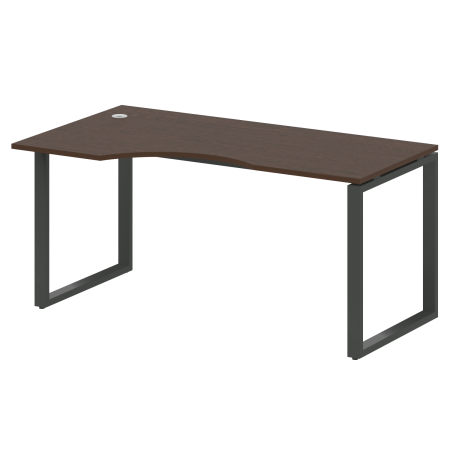 Стол криволинейный левый Metal System Style БО.СА-1 Л 1600x900x750