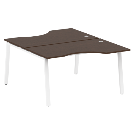 Рабочая станция криволинейная Metal System Style БА.РАС-СА-2.2 1400x1835x750
