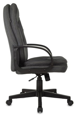 Кресло руководителя CH-868LT Fabric серый 38-417 крестов. пластик (Серый)