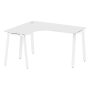 Стол криволинейный левый Metal System Style БА.СА-3 Л 1400x1200x750