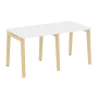 Рабочая станция на деревянных опорах Onix Wood OW.RS-2.0.8 1560x800x750