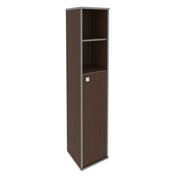 Шкаф высокий узкий, правый Style Л.СУ-1.6Пр 412x410x1980 (Венге Цаво)
