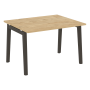 Стол переговорный на деревянных опорах Onix Wood OW.PRG-1.2 1180x980x750