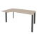 Стол эргономичный левый на П-образном м/к Onix O.MP-SA-1L 1580x980x750