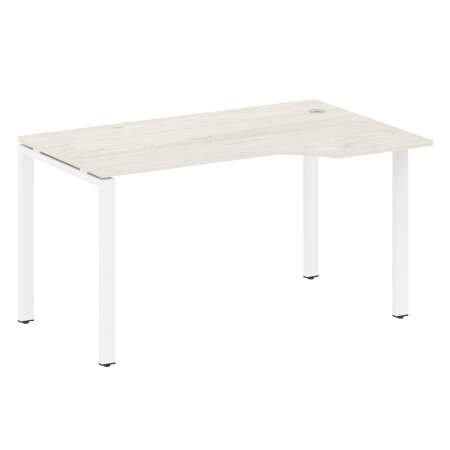 Стол криволинейный правый Metal System Style БП.СА-2 Пр 1400x900x750