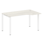 Стол криволинейный правый Metal System Style БП.СА-2 Пр 1400x900x750