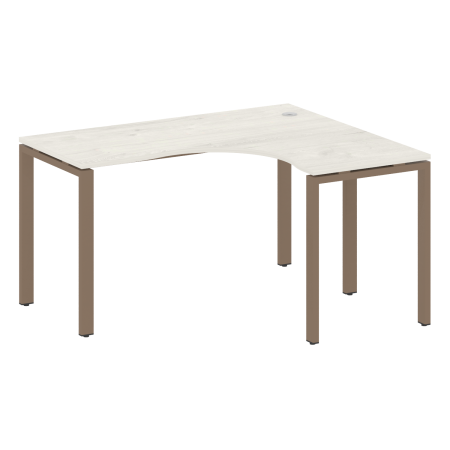 Стол криволинейный правый Metal System Style БП.СА-3 Пр 1400x1200x750