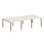 Рабочая станция на 6 раб. мест Metal System Style БП.СМ-6.1 3000x1475x750