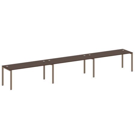 Рабочая станция на 3 раб. места Metal System Style БП.СМ-3.5 5400x720x750