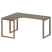 Стол криволинейный левый Metal System Style БО.СА-4 Л 1600x1200x750