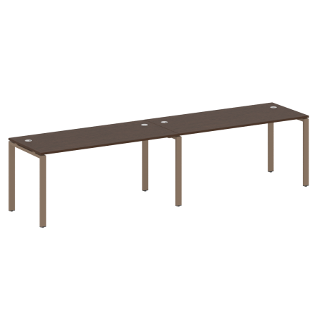 Рабочая станция на 2 раб.места Metal System Style БП.СМ-2.4 3200x720x750