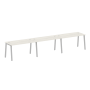 Рабочая станция на 3 рабочих места на А-образном м/к Metal System Style БА.СМ-3.3 4200x720x750