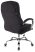 Кресло руководителя T-9950SL Fabric черный Light-20 крестов. металл хром