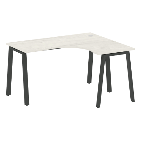 Стол криволинейный правый Metal System Style БА.СА-3 Пр 1400x1200x750