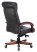 Кресло руководителя T-9928WALNUT черный кожа крестов. металл/дерево