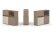 Тумба двойная + низкая надставка ES.NB.2N-15 (1500х410х1135)