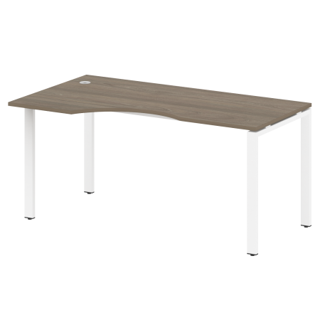 Стол криволинейный левый Metal System Style БП.СА-1 Л 1600x900x750