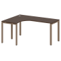 Стол криволинейный левый Metal System Style БП.СА-4 Л 1600x1200x750