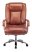 Кресло руководителя T-9925SL светло-коричневый Leather EiCHel кожа крестов. металл хром
