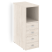 Тумба с подсветкой 4 ящика завершающая, левая Onix O.R-TV-4.SL 436x767x1185
