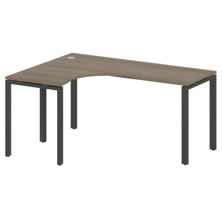 Стол криволинейный левый Metal System Style БП.СА-4 Л 1600x1200x750