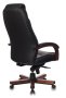 Кресло руководителя T-9923WALNUT черный кожа крестов. металл/дерево