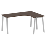 Стол криволинейный правый Metal System Style БА.СА-4 Пр 1600x1200x750