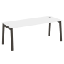 Стол руководителя на деревянных опорах Onix Wood Direct OW.SRR-6.8 1980x800x750