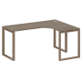 Стол криволинейный правый Metal System Style БО.СА-4 R 1600x1200x750