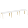 Рабочая станция на деревянных опорах Onix Wood OW.RS-3.3.8 4140x800x750