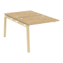 Наборный элемент рабочей станции на деревянных опорах Onix Wood OW.2.NRS-1.8 980x1635x750