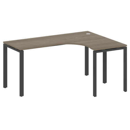 Стол криволинейный правый Metal System Style БП.СА-4 Пр 1600x1200x750