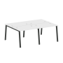 Рабочая станция на 4 рабочих места на А-образном м/к Metal System Style БА.СМ-4.1 2000x1475x750