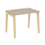 Стол рабочий на деревянных опорах Onix Wood OW.SP-1.7 980x720x750