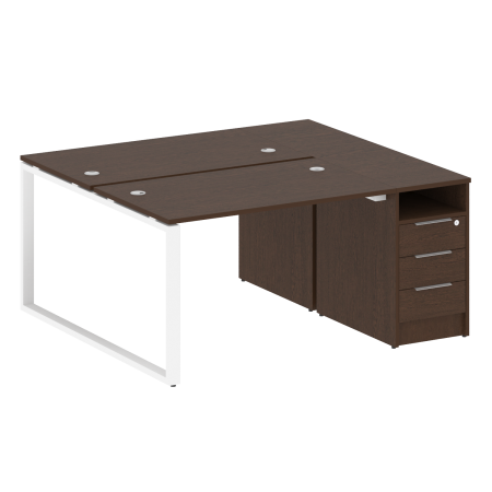 Рабочая станция Metal System Style БО.РС-СТП-2.2 1612x1475x750