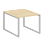 Переговорный стол 1 столешница Metal System Style БО.ПРГ-1.1 1000x1235x750