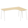 Стол криволинейный правый Metal System Style БА.СА-4 Пр 1600x1200x750