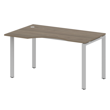Стол криволинейный левый Metal System Style БП.СА-2 Л 1400x900x750