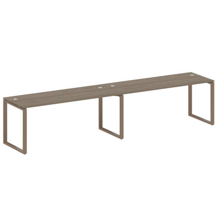 Рабочая станция Metal System Style БО.СМ-2.5 3600x720x750 (Вяз/Мокко металл)