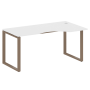 Стол криволинейный левый Metal System Style БО.СА-1 Пр 1600x900x750