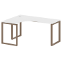 Стол криволинейный левый Metal System Style БО.СА-4 Л 1600x1200x750