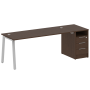 Рабочая станция Metal System Style БА.РС-СТП-1.5 2212x720x750