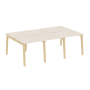Рабочая станция на деревянных опорах Onix Wood OW.D.RS-6.0.7 2340x1475x750